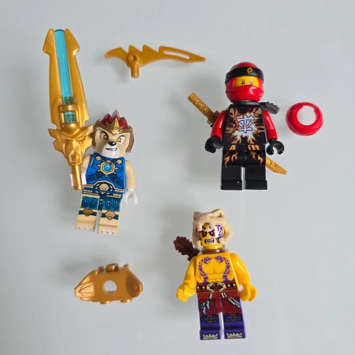 Lego 3 personnages Chima Ninjago