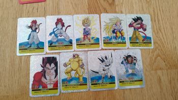Lot Carte prism Lamincard Dragon Ball GT part serie 6 ITA card DBZ Holo set sp P