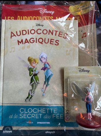 Figurine + livre clochette et le secret des fées n 90 audioconte Magique