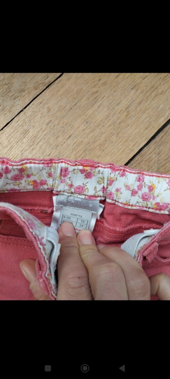 Jean Cyrillus 12 mois framboise - photo numéro 3