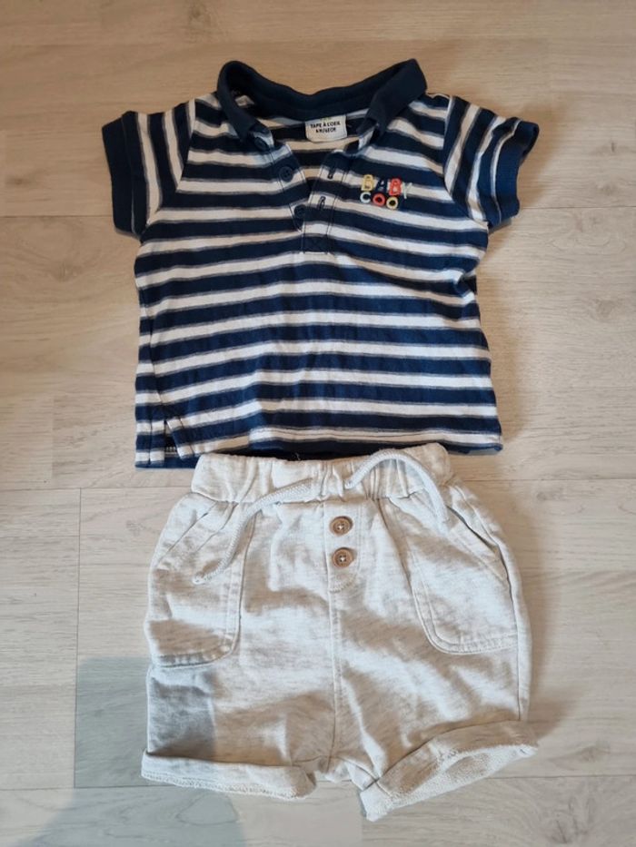 Ensemble été short 6 mois