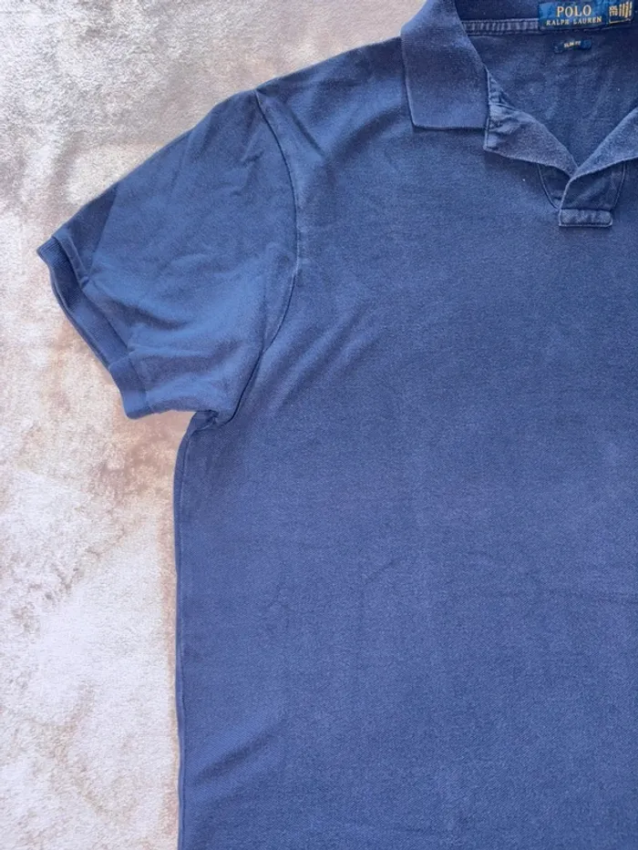 Polo Ralph Lauren homme taille XXL bleu en bon éta - photo numéro 6