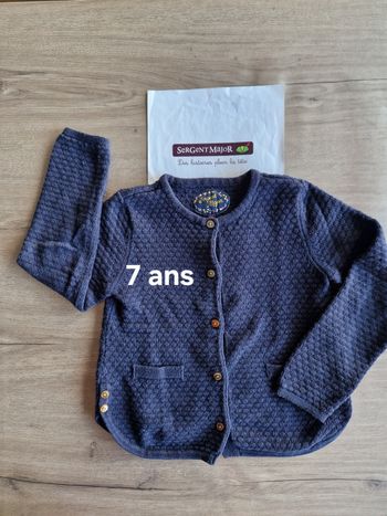 Gilet épais sergent major 7 ans