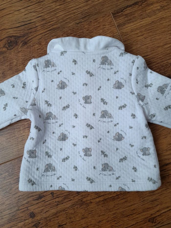 Gilet bébé mixte sergent major 1 mois - photo numéro 4