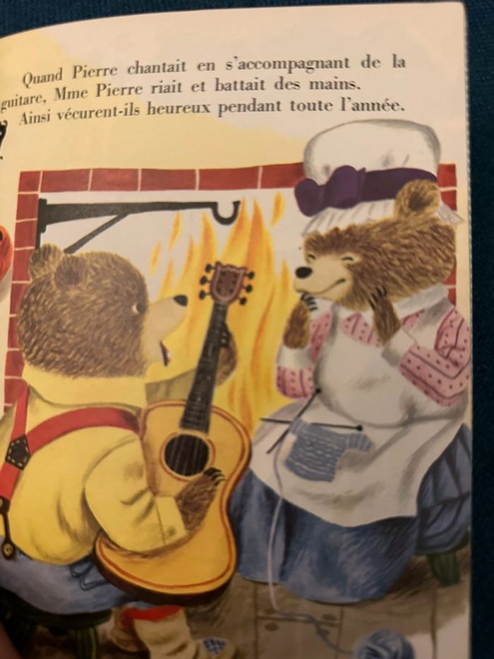 Livre ancien Un petit livre d’or deux coqs Pierre l’Ours 340 album vintage carton - photo numéro 4