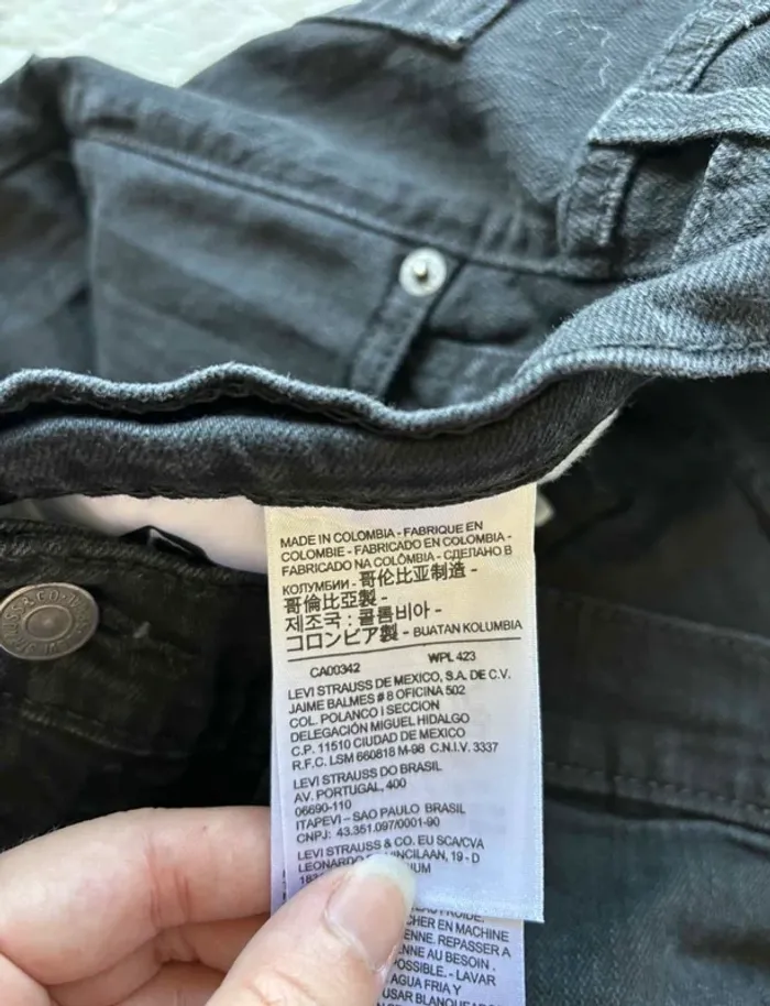 Jean Levi’s homme 559 Relaxed Straight droit noir W32 L/42 L34 - photo numéro 9