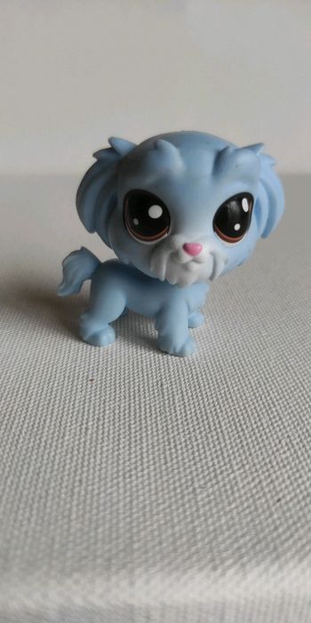 My littlest petshop chien bichon maltais 1-111 gruff malteaser