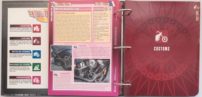 Classeur Motos Passion - Préparations & Customs (175 fiches) - photo numéro 10