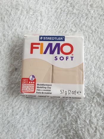 Pate a modeler Fimo Sahara