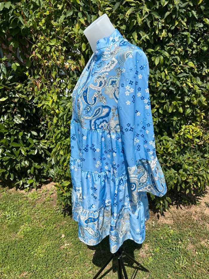 🌟 Robe bleu motif cachemire 🌟 - photo numéro 7