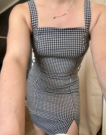 Robe Vichy courte 