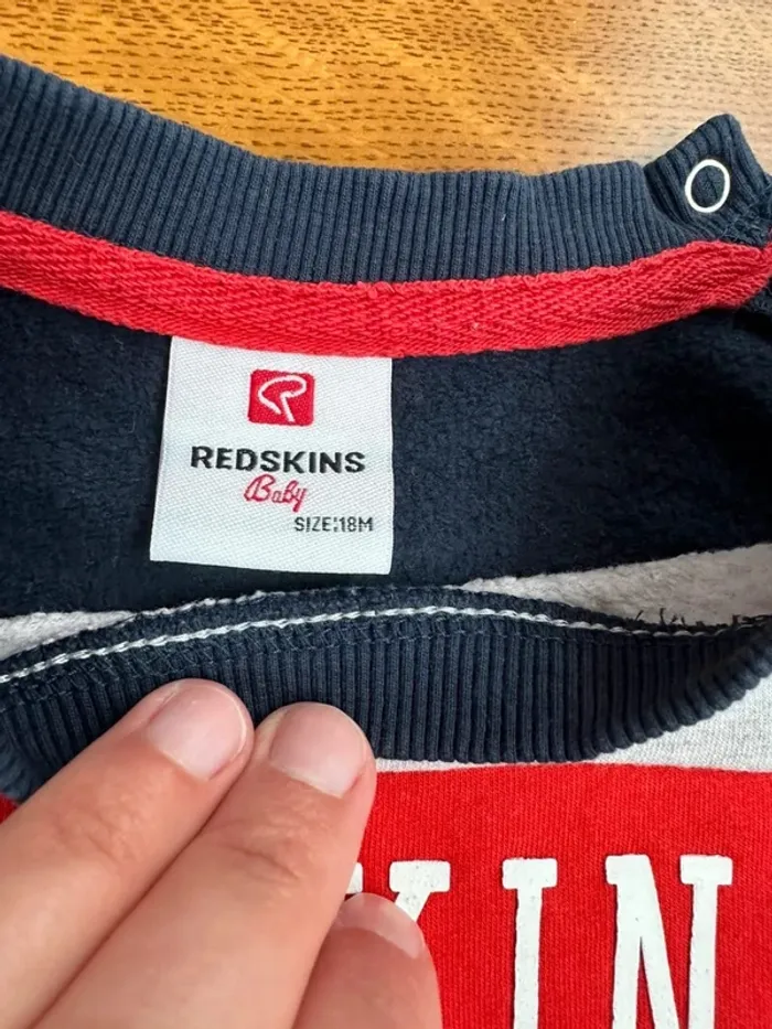 Sweat Redskins 18 mois - photo numéro 4
