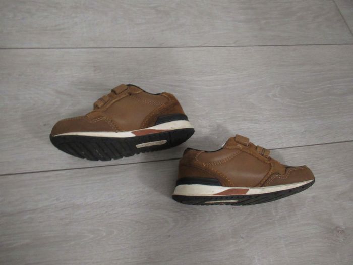 Chaussures baskets marrons à scratch taille 23 Mayoral - photo numéro 7