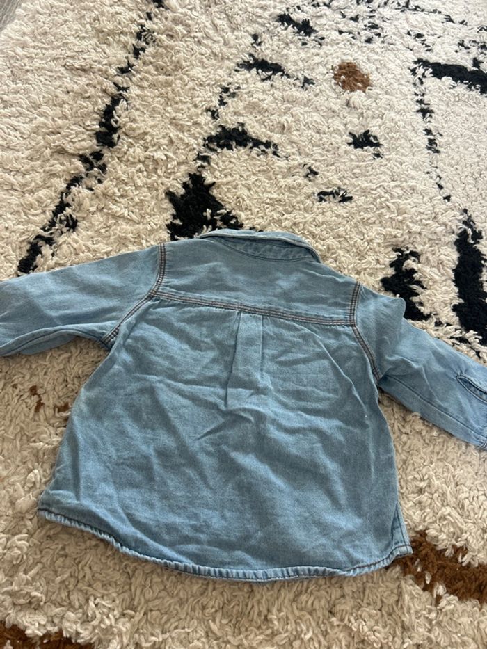 Chemise en jeans bébé - photo numéro 3