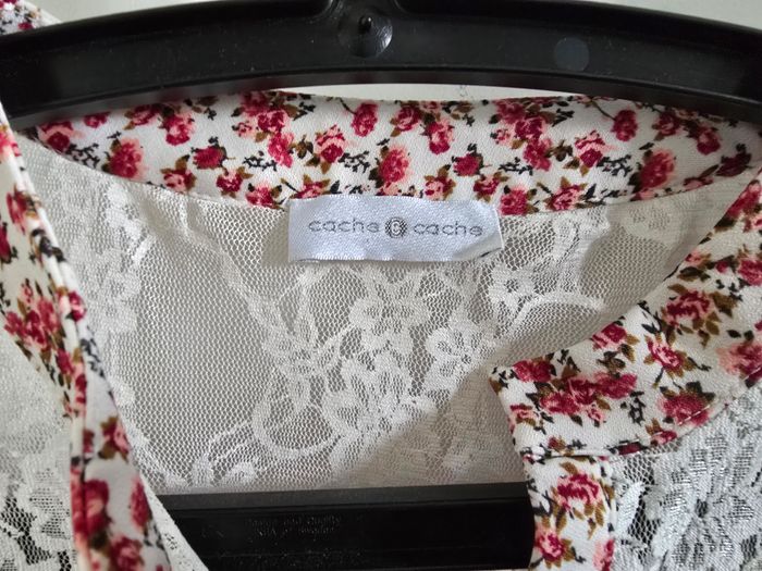 📌 Blouse fluide et dentelle Cache Cache - photo numéro 8