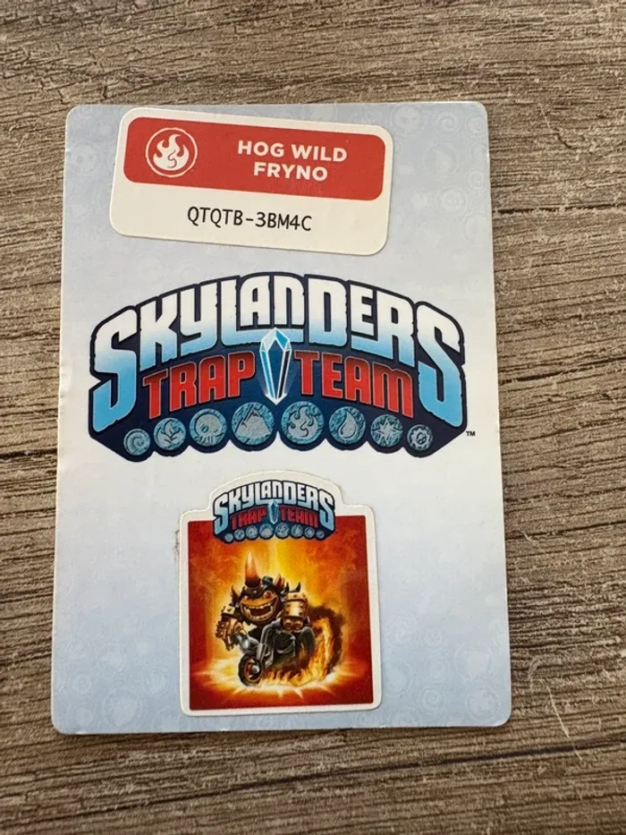 Hog wild fryno figurine skylanders trap team - photo numéro 3