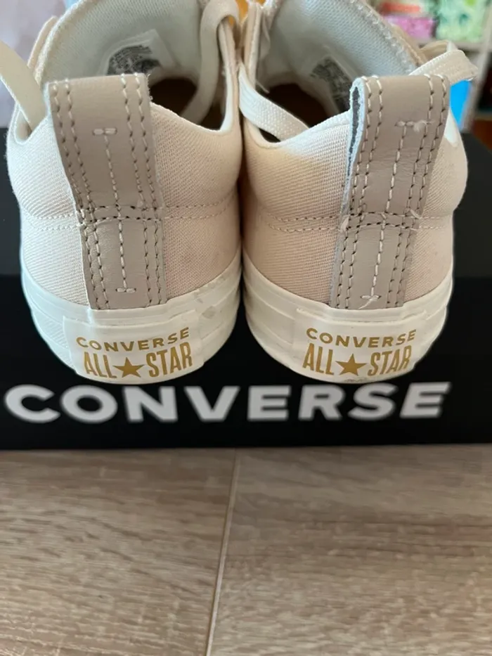 Converse beige - photo numéro 4