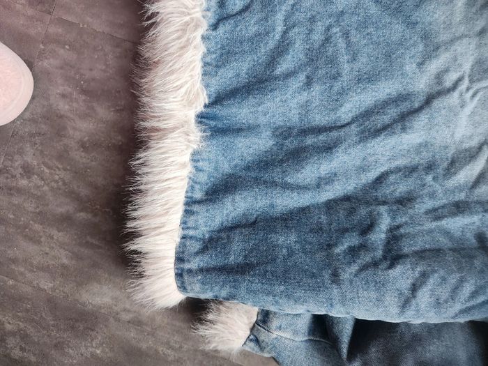 Blouson jeans moumoute - photo numéro 3