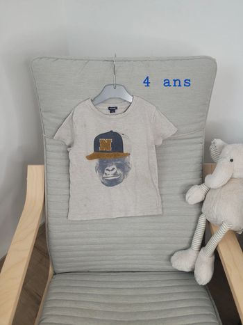 Tee shirt 4 ans