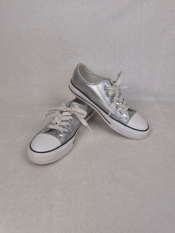 Sneakers argentées Pepperts fille pointure 34