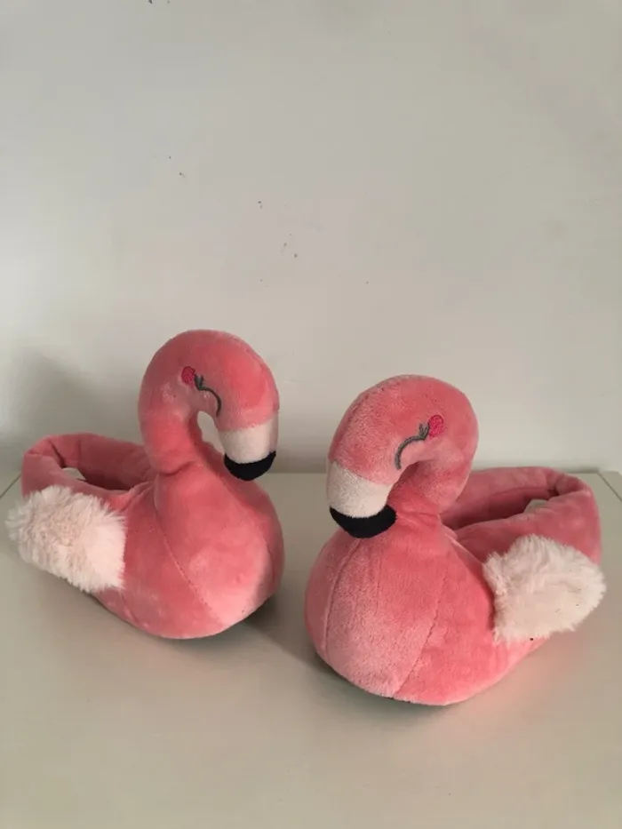 Chaussons flamant rose 24/25
