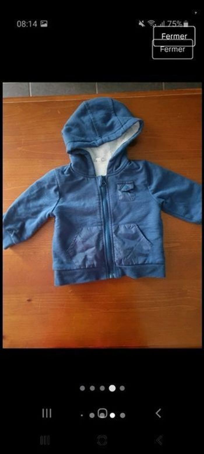 Lot veste, gilet 18 mois mi saisons - photo numéro 3