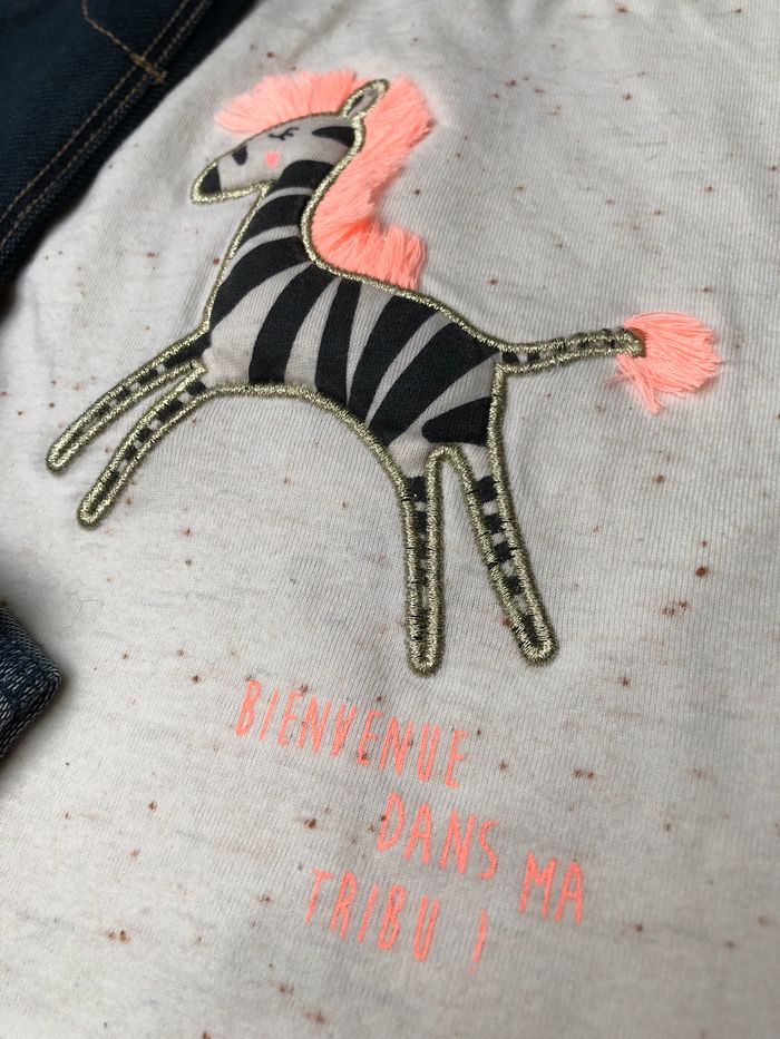 Ensemble Kiabi 9 mois : t-shirt + pantalon - photo numéro 3