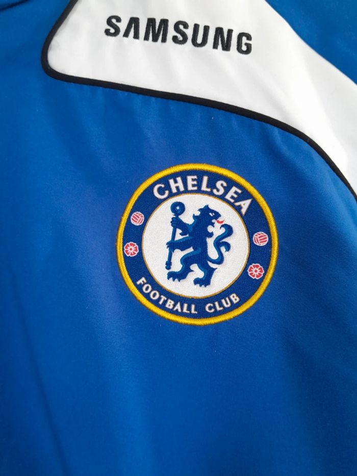 Magnifique veste adidas brodé  chelsea club Samsung 198 cm modèle 2008 - photo numéro 2