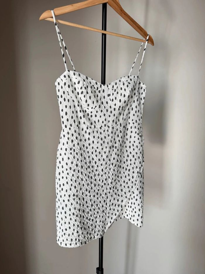 Robe blanc noir M Zara