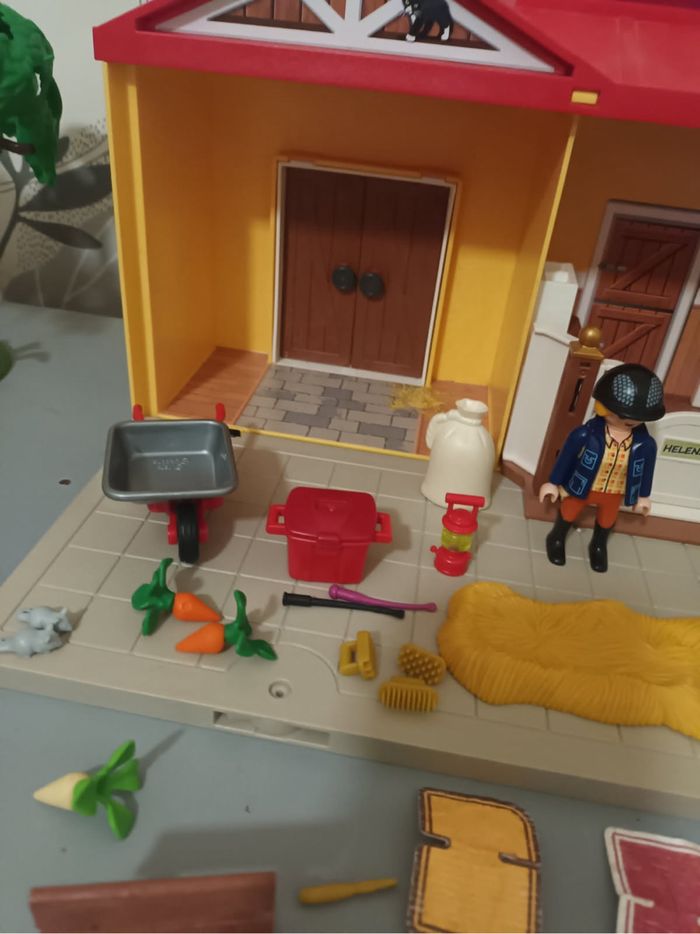 Écurie transportable Playmobil - photo numéro 3