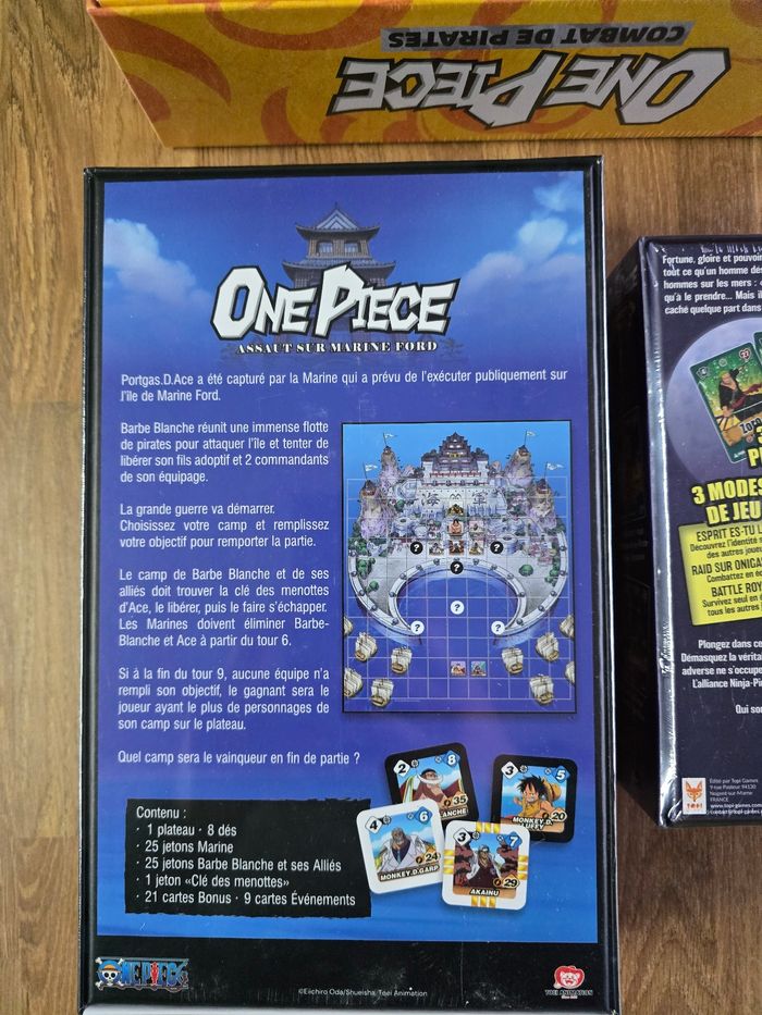 Lot 3  joués  de One Piece : Combat de Pirates neuf et emballé - photo numéro 3