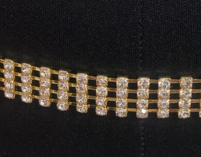 Ceinture ajustable en strass 🍭🍭 - photo numéro 3