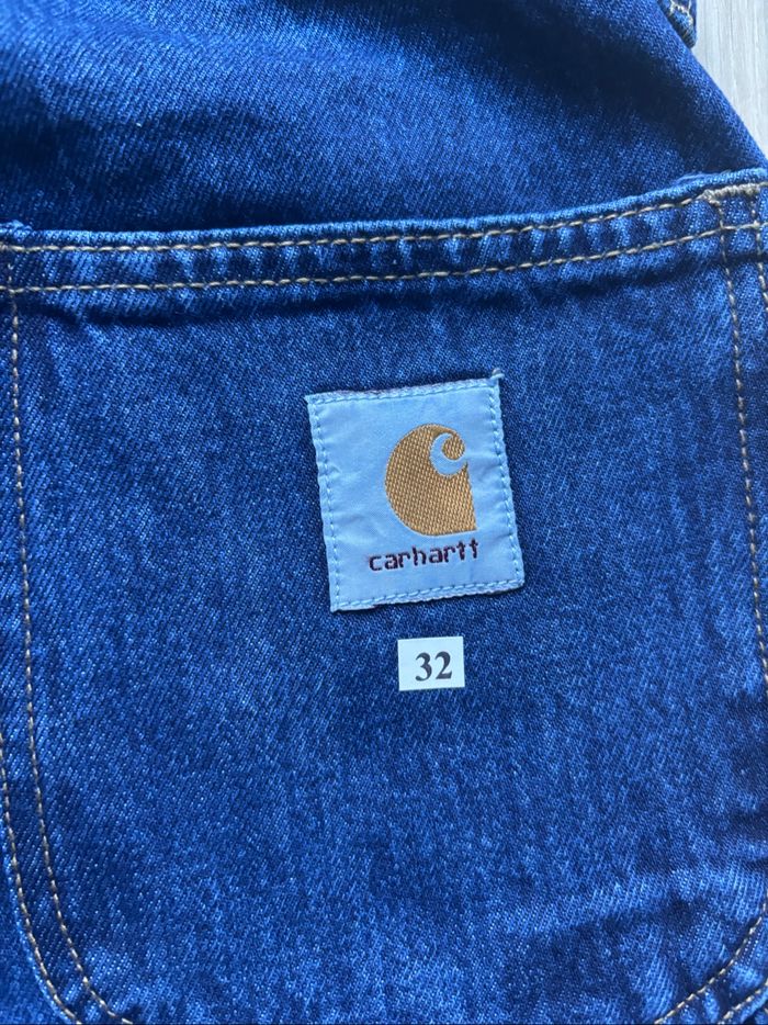 Short Carhartt Single Knee Rework Bleu Marine M / 32 - photo numéro 2