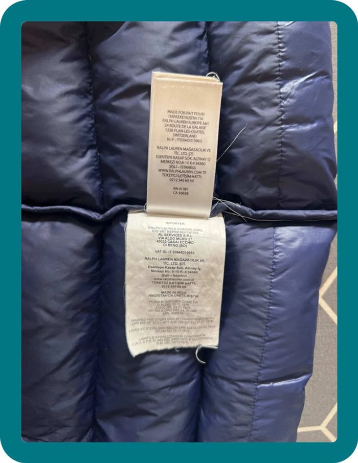 Doudoune à capuche chaude 8/10 ans - Ralph Lauren - photo numéro 14