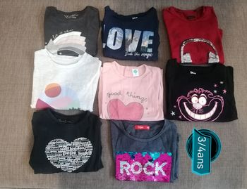 T. Shirts Manche longue filles