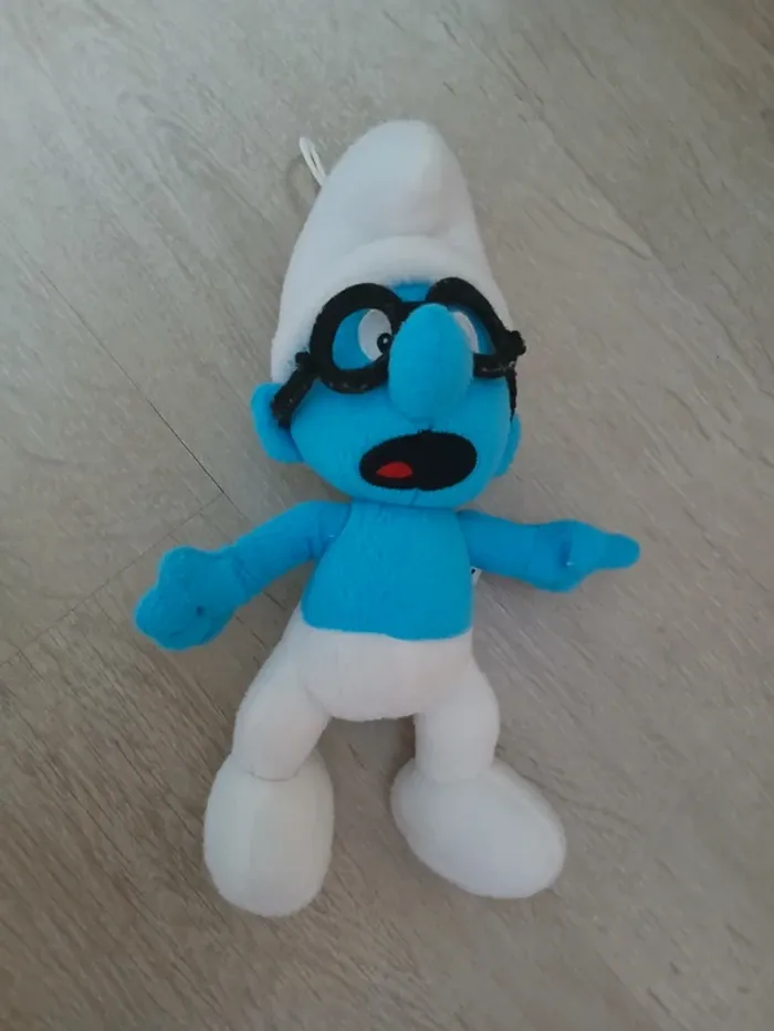 Peluche vintage schtroumpfs