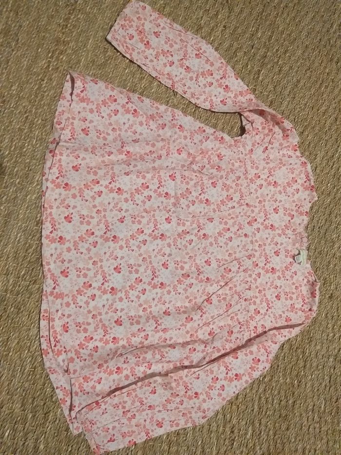 4 hauts manches longues tons rose/ paillettes 8 ans - photo numéro 2