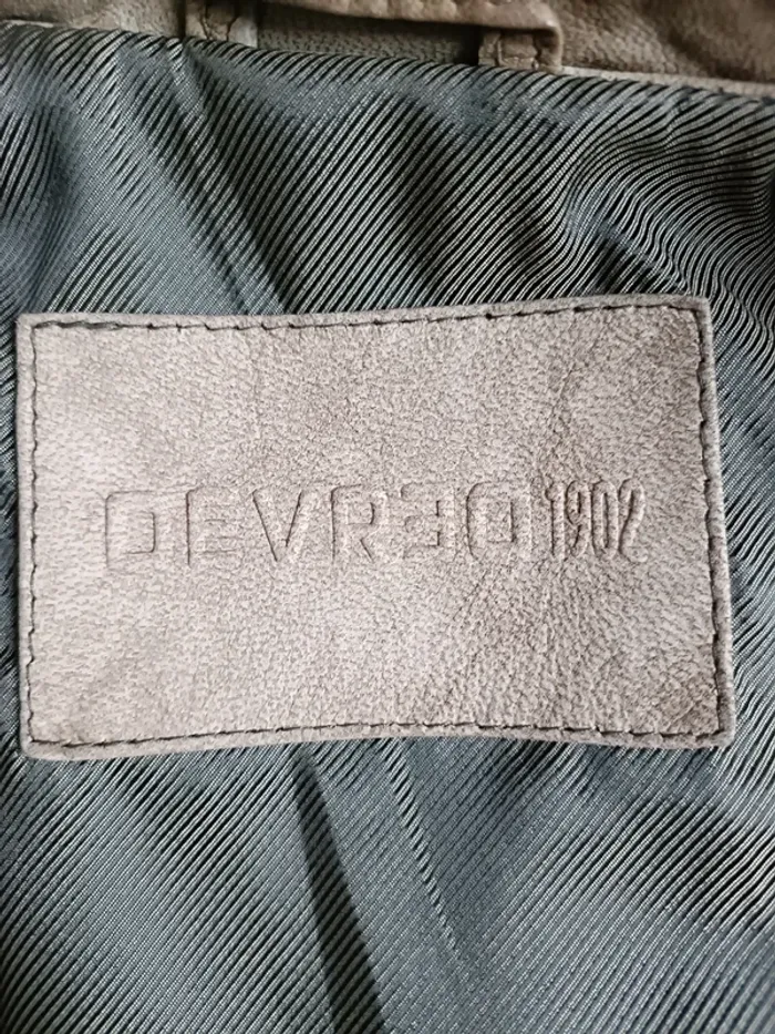 Veste cuir Devred Taille S - photo numéro 4
