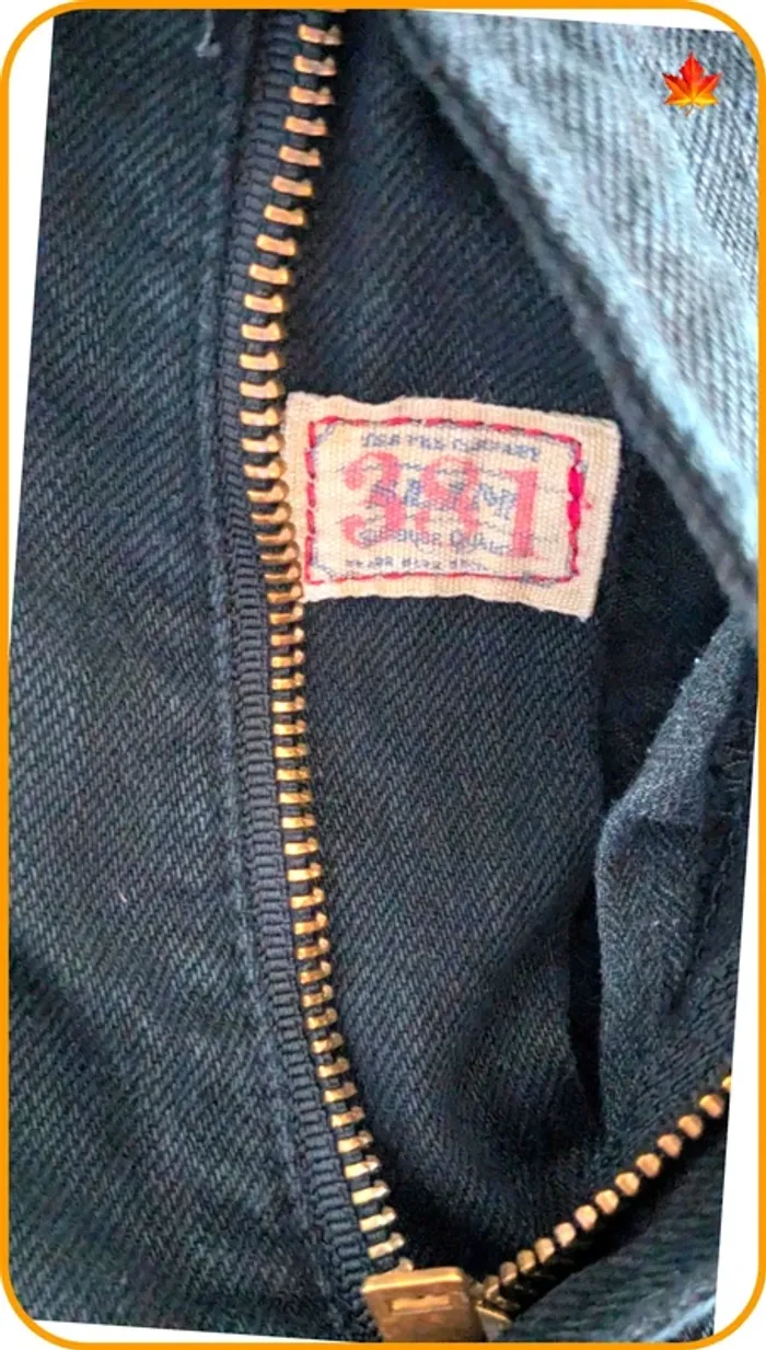 Jolie Jeans noir homme Ralph Lauren 42 - photo numéro 5