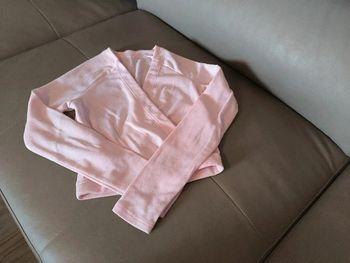 Cache cœur molleton rose 10ans