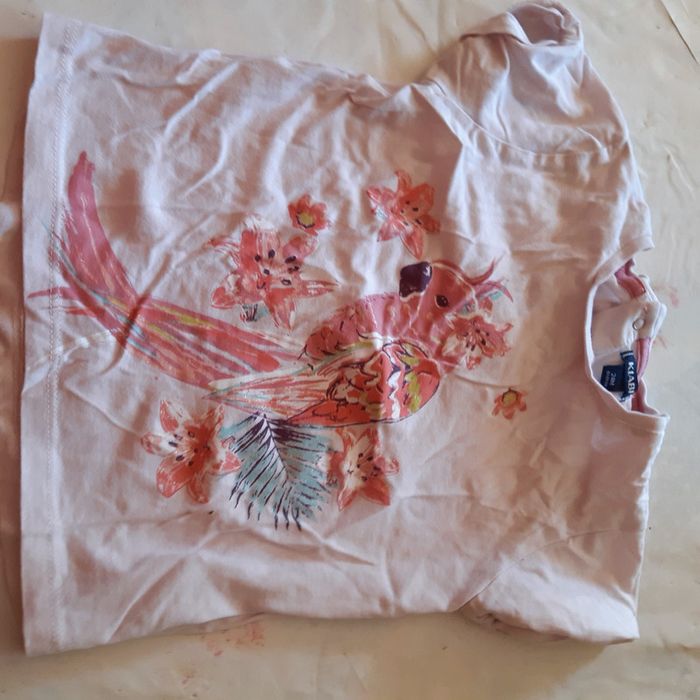 Lot 2 t shirts 1 débardeur 24 mois - photo numéro 2