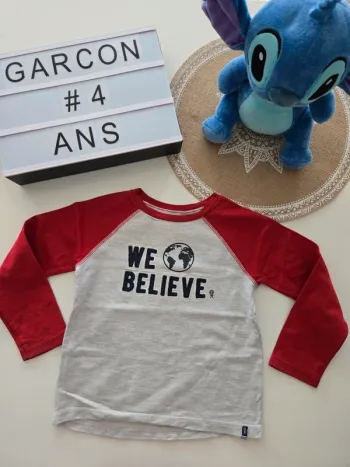 Tee-shirt okaidi 4ans