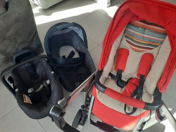 Ensemble complet :poussette cosy nacelle et base isofix