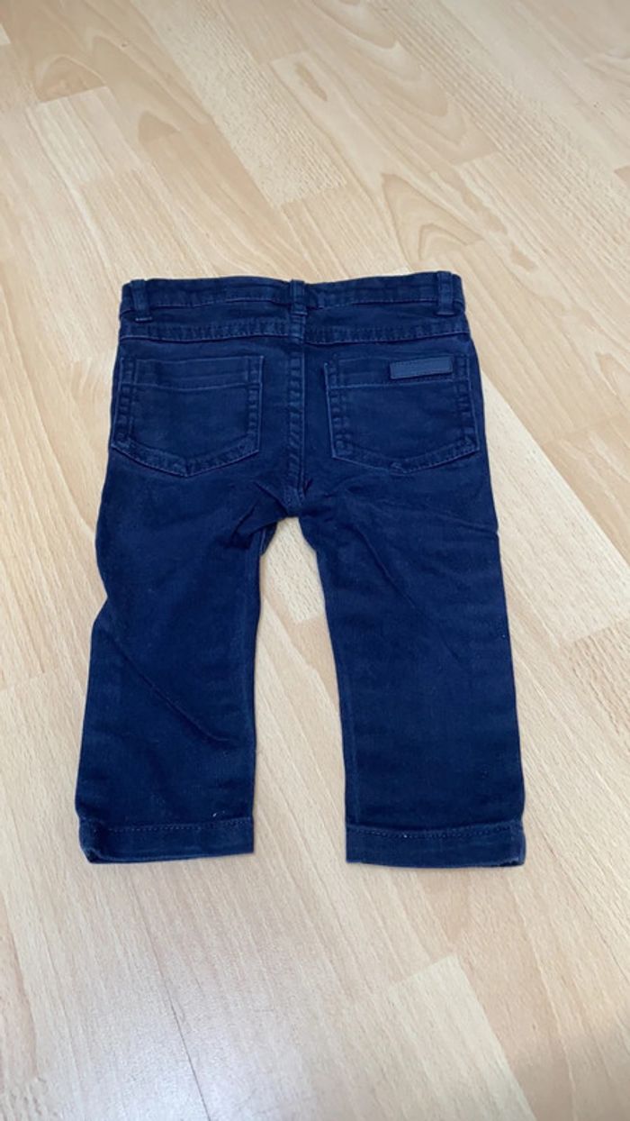 Pantalon bleu Jacadi - 12 mois - photo numéro 3