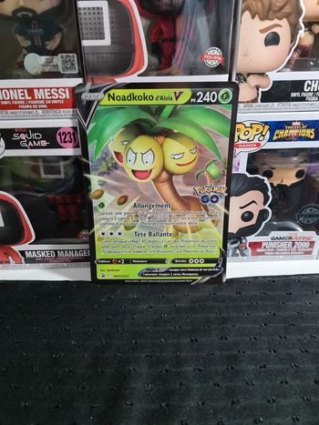 Carte Jumbo pokémon Noadkoko D'alola V