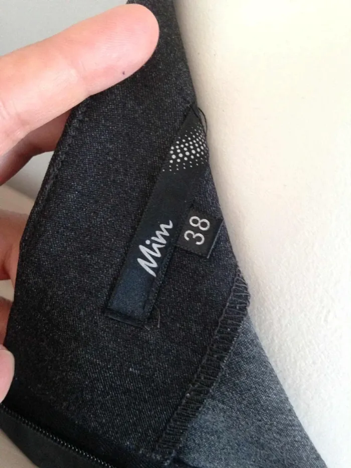 Mini jupe classique zippé 38 Mim - photo numéro 5