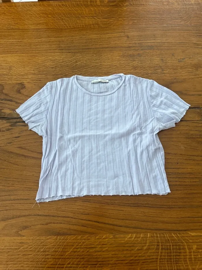 T-shirt plissé