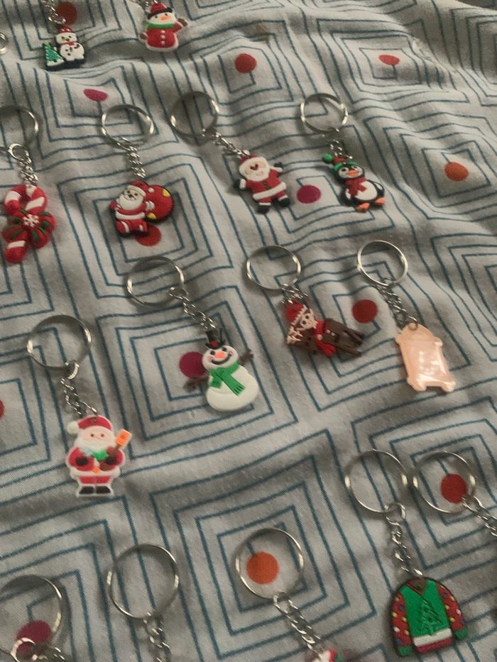 Lot porte clé Noël (26 au total) - photo numéro 4