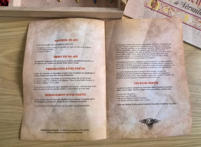 Jeu du Jonchets de Versailles - photo numéro 4