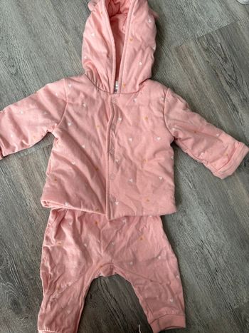 Ensemble molletonné 3 mois